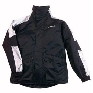Bering Veste de pluie Maniwata noir/argent - L