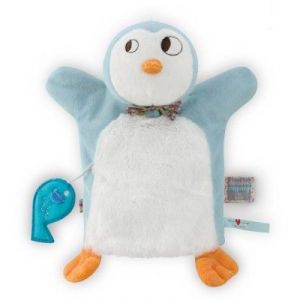 Image de Kaloo Doudou marionnette Nopnop pingouin Ice Cream (25 cm)