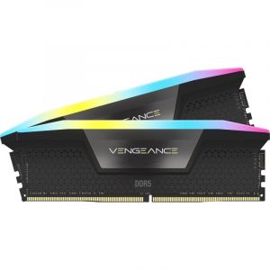 Corsair Vengeance RGB DDR5 - 64 Go (2 x 32 Go) Noir - 6000 MHz - CL40