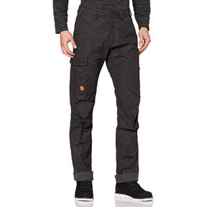 Fjällräven Karl Pro Pantalon Homme, dark grey EU 52 (Long) Pantalons trekking & randonnée
