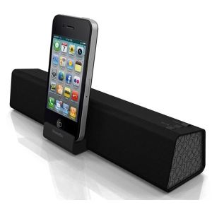 Xtrememac Soma Travel - Haut-parleur portable stéréo avec station d'accueil et Power Play