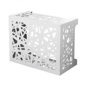 Divina Home - Cache Clim Artist m Cache Clim Blanc Aluminium L86 x P44 x H68 Cm