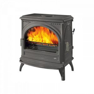 Godin Poêle à Bois Carvin 2 366201 Peint Noir