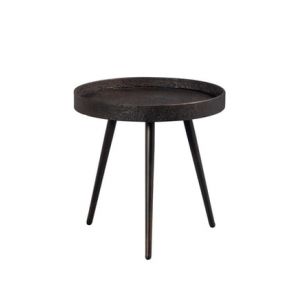 Table d'appoint ronde D41cm laiton