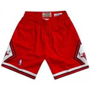 Mitchell & ness Short NBA Chicago Bulls 1997-98 Swingman Rouge pour Homme taille - L