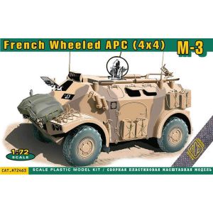 ACE Maquette véhicule militaire : Véhicule de transport de troupes blindé à roues M-3 (4x4)