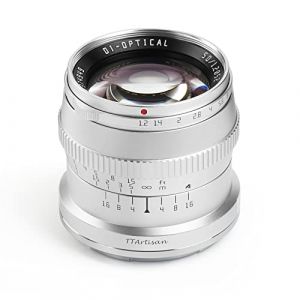 Ttartisan 50mm f/1.2 Argent Sony E