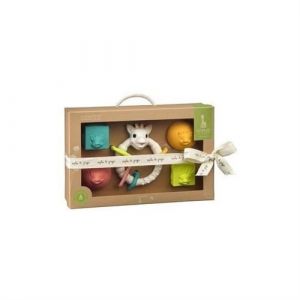 Image de Coffret d &eacute;veil So pure Sophie la girafe