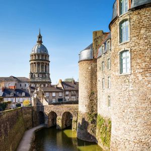 Ceanothe Tableau sur toile Notre-Dame-de-l'Immacul&eacute;e-Conception Boulogne-sur-Mer 30x30 cm
