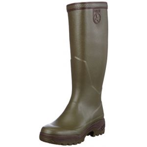 Aigle Parcours 2 8420, Bottes de Pluie mixte adulte, Kaki, 50 EU