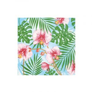 Image de Paper+design Serviettes 33x33 cm - Tropical plants x20 - Categorie fantome - PAPER DESIGN