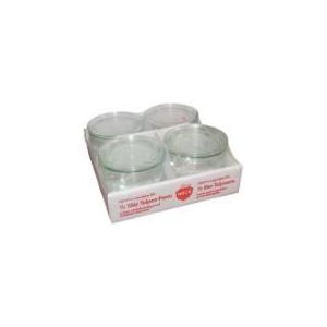 Weck 4 bocaux à confiture Tulipe (50 cl)