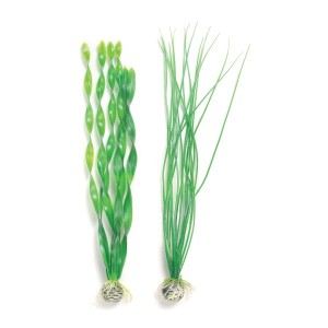 Biorb 2 plantes vertes de décoration pour aquarium (taille L)