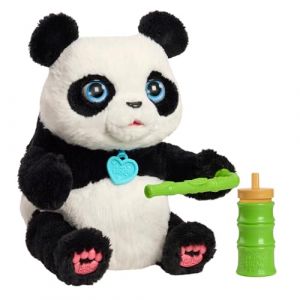 Just Play Peluche Interactive Coco Le Panda acrobate de FurReal mesurant 26,7 cm de Haut, Plus de 60 Sons et réactions, Animaux en Peluche, Jouets pour Enfants de 4 Ans et Plus