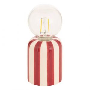 Atmosphera Lampe led batterie rico h19,5cm createur d'interieur