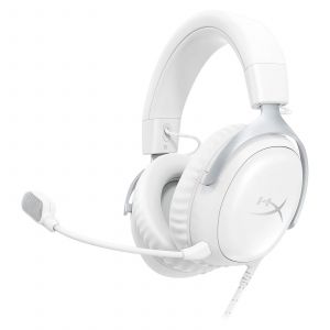 Kingston HyperX Cloud III - Blanc - Code BOUCHONS : -15%