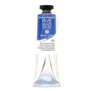 Image de Sennelier Huile Fine Rive gauche 40ml - Bleu Outremer Français