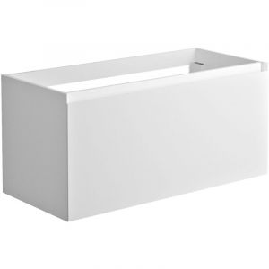 Image de Allibert Meuble sous-vasque 100 cm NORDIK blanc ultra mat