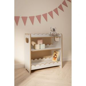 Tuptiwood - &Eacute;tag&egrave;re Montessori BUBBLE MAXI - bois-naturel