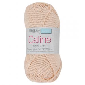 Pelote de Coton Caline - Trimits : Coton Mercerisé 100% pour des Créations Douces et Brillantes - PPSC 118 Rose - 118 Rose