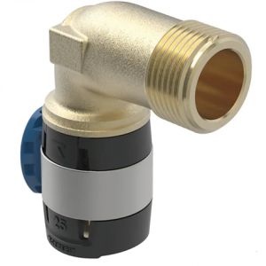 Geberit Coude raccord 90° FlowFit avec filetage mâle long - DN. 20 - Ø 25 mm x Rp. 3/4'' - 620.526.00.1