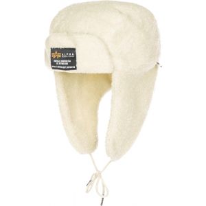Alpha industries Bonnet blanc cassé / noir / orange / blanc - Couleur Blanc Cassé / Noir / Orange / Blanc - Taille One Size