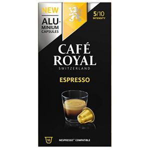 Café Royal Lot de 10 compatible Nespresso Alu Espresso x10