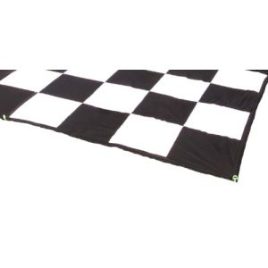 Image de Garden Games Tapis en PVC 3 x 3 m pour jeu de dames / échecs géant