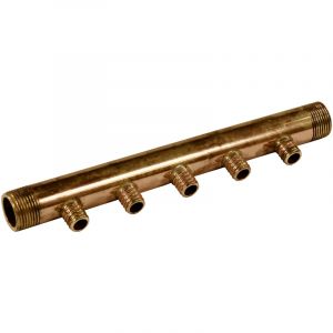 Arcanaute Collecteur 3/4"" (20/27) M&acirc;le - 5 d&eacute;parts pour tube PER &Oslash;16 - entraxe 40mm