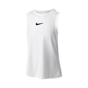 Nike Débardeur de tennis Court Dri-FIT Victory pour Fille plus âgée - Blanc - Taille S - Female