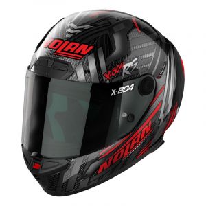 Nolan Casque int&eacute;gral X-804 RS Ultra Carbon Spectre 018 carbon/red/ch