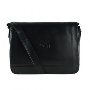 Besace A4 Cadwell Homme - Noir
