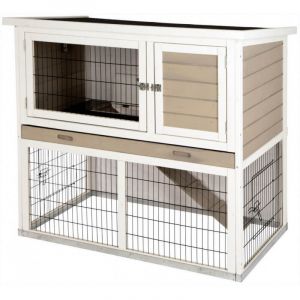 Image de Kerbl Cage pour rongeurs avec fond en métal Lucky Blanc 115x65x100 cm