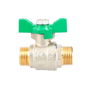 sferaco Vanne ACS papillon poign&eacute;e verte MM 15/21 - 568004