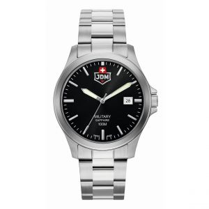 Montre Homme JDM Military Alpha II - JDM-WG005-02 Bracelet Acier Argent