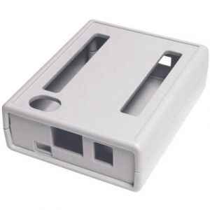 Hammond Electronics Boîtier BeagleBone 1593HAMDOGGY gris