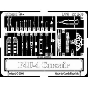 Image de Eduard MAQUETTE F 4 U 4 CORSAIR ITALERI 1/72 SS140