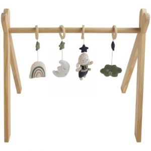Sauthon Arche d'&eacute;veil bois avec 4 jouets