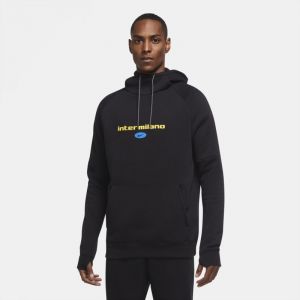 Image de Nike 2020-2021 Inter Milan Pull &agrave; capuche en polaire Noir