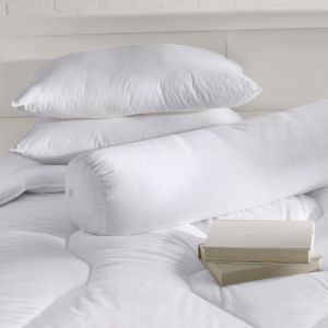 Oreiller ferme synt tique antiacarien coton bio Blanc Taille 2x60x60 cm;60x60 cm;40x60 cm;2x65x65 cm;50x70 cm;65x65 cm;2x50x70 cm
