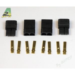 A2pro Connecteur TRX OR Mâle + Femelle (2 paires)
