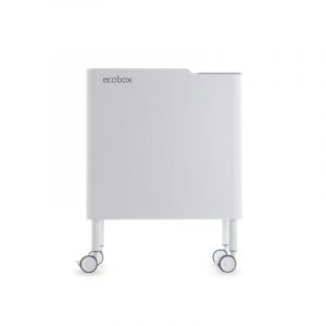 Don hierro Poubelle cuisine ergonomique, fonctionnelle et élégante, 2 x 20 litres, ecobox noa - Grigio