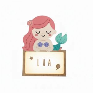 Lampe À Poser Personnalisable - Sirène