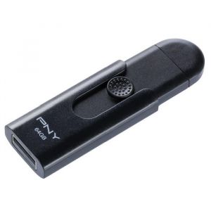 Image de PNY FD64GOTGPRIK-EF - Clé USB 3.0 64 Go On-The-Go Duo-Link