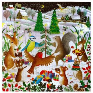 Eeboo Puzzle 1000 pièces : Le petit arbre de Noël