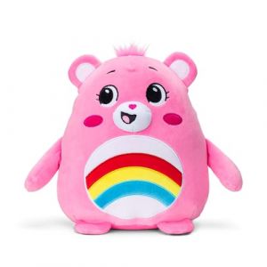 Care Bears Bisounours Ours Bonne Humeur Mou - Jouet en Peluche de 25 cm, Nounours Adorable et à Collectionner, Parfait pour Les Enfants de 4+ Ans, Jouet en Peluche et câlin pour garçons et Filles