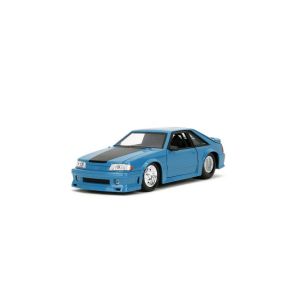 Jada Miniature 1:24 FORD MUSTANG GT LIGHT BLUE FF 1989 1/24 Toys Miniature automobile 34922