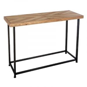 Image de Console en Bois "Rétro Factory" 78cm Naturel Prix