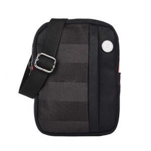 Image de Serge blanco <p>Sac bandouli&egrave;re <strong> Basik</strong> en toile polyester.<br /> Il comprend un compartiment zipp&eacute; pour y ranger portefeuille, cl&eacute;s, smartphone. <br />Ce petit sac compact <strong> Basik</strong> comprend &eacute;galement une poche zi
