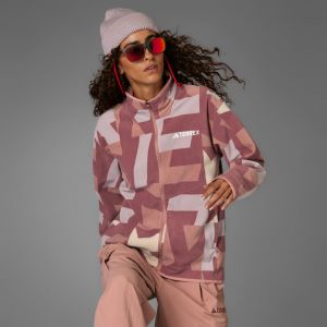 Adidas Veste molleton entièrement zippée imprimée Terrex Multi